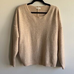 Superette Alpaca Wool Blend Sweater Beige